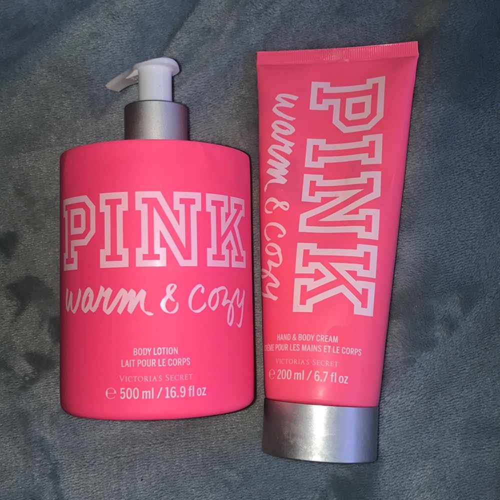 Warm and cozy lotion set